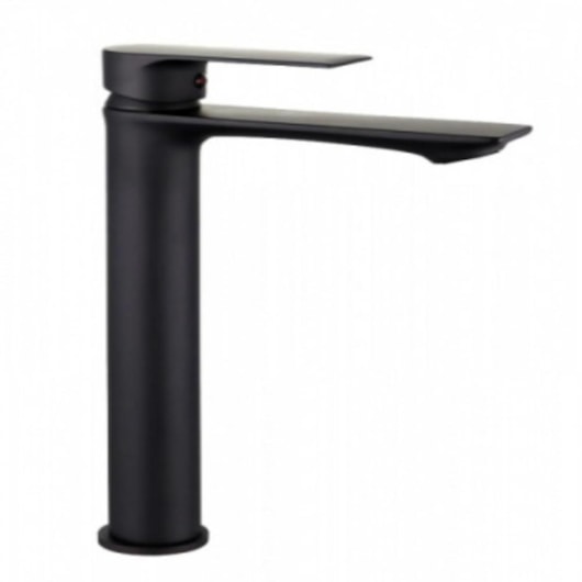 Misturador Monocomando Para Lavatório Bica Alta Kr679nb Black Matte Kromma - Imagem principal - 45b4f315-2a3a-4fa4-8e41-3b409a65a424