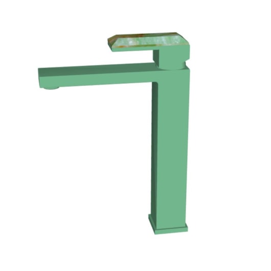 Misturador Monocomando Para Lavatório  Bica Alta Rb1815n Absinto Matte E Quartzo Verde Rubinettos - Imagem principal - 7e7503a6-59c9-4102-be88-0ee5bfbdf854