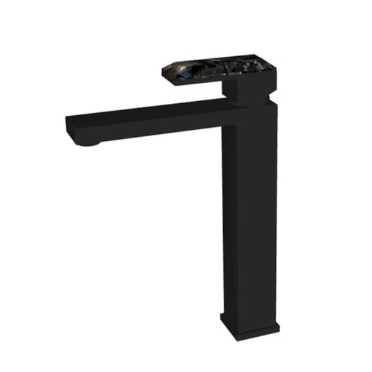 Misturador Monocomando Para Lavatório  Bica Alta Rb1815n Black Matte E Obsidiana Preta Rubinettos - Imagem principal - 2cb8cfe2-2887-46f6-9e78-6021975d8ebc