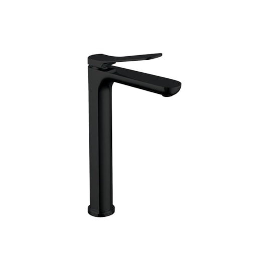 Misturador Monocomando Para Lavatório Bica Alta Rb4002 Black Matte Rubinettos - Imagem principal - a42e7c0c-fbee-4165-9baa-cf6d464e889e