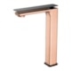 Misturador Monocomando Para Lavatório Bica Alta Urban Rb8116 Rose Gold Escovado E Black Matte Rubinettos - d5c5cf42-141c-495d-9942-ada7663f7e52