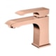 Misturador Monocomando Para Lavatório Bica Baixa Com Cristais Rb8852 Rose Gold Rubinettos - bd6555b4-02f9-428e-891f-59979070a1f1