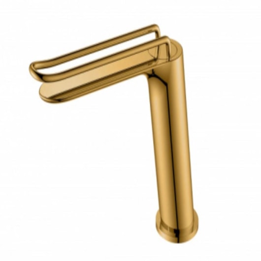 Misturador Monocomando Para Lavatório Bica Baixa Kr014 Dourado Kromma - Imagem principal - 3a88a25b-afea-4079-a6c8-5d8978dd4fbf