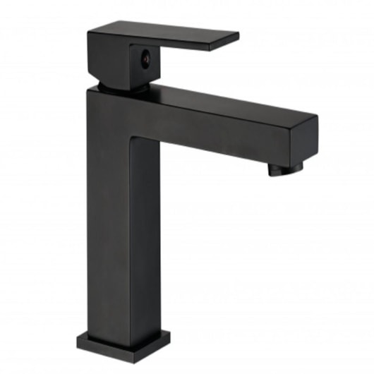 Misturador Monocomando Para Lavatório Bica Baixa Kr225n Black Matte Kromma - Imagem principal - bd843382-0510-42e5-9e33-cbf9d76c7053