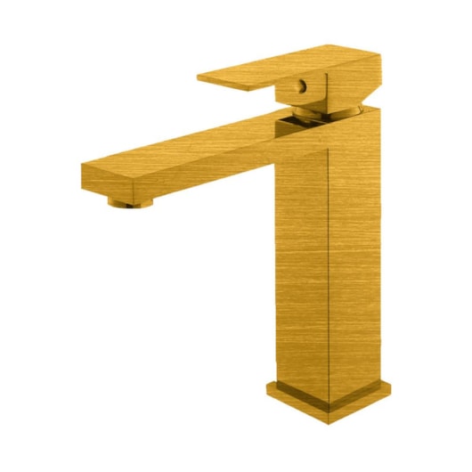 Misturador Monocomando Para Lavatório Bica Baixa Kr275 Bronze Escovado Kromma - Imagem principal - 3c5ca819-1962-4e76-a9c6-8dabbed3650d