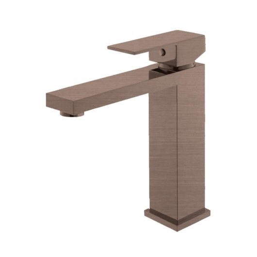Misturador Monocomando Para Lavatório Bica Baixa Kr275 Bronze Hera Kromma - Imagem principal - 9c7e7a17-685f-47a8-b6b6-73f7a3bd1d87