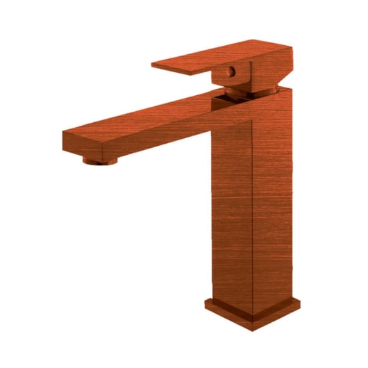 Misturador Monocomando Para Lavatório Bica Baixa Kr275 Cobre Escovado Kromma - Imagem principal - f62e8f54-d3a9-4567-a5c2-8799b1c5605c