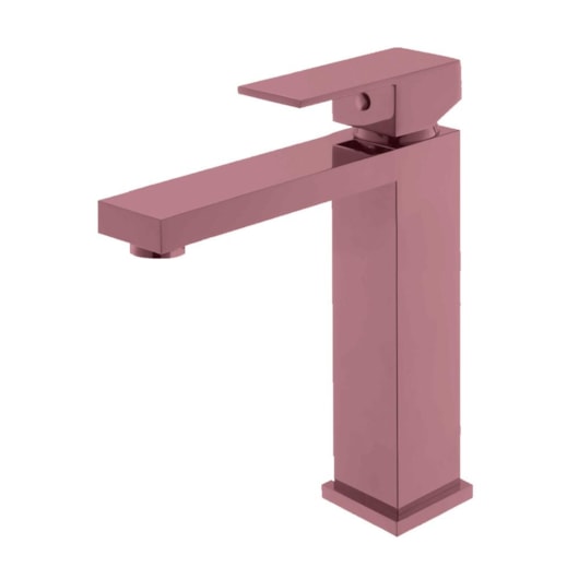 Misturador Monocomando Para Lavatório Bica Baixa Kr275 Rosê Matte Kromma - Imagem principal - ad0d7389-2462-4909-9826-19991bdc91d4