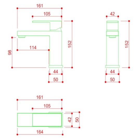 Misturador Monocomando Para Lavatório Bica Baixa Kr425n Dourado kromma - Imagem principal - 82bc2694-c775-4dc9-a72b-f96217930c40