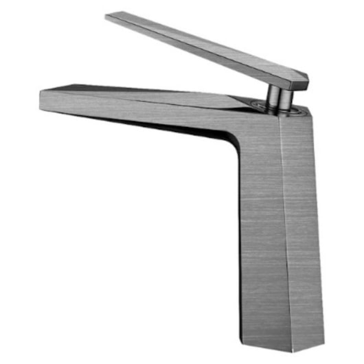 Misturador Monocomando Para Lavatório Bica Baixa Kr577 Aço Escovado Kromma - Imagem principal - e7a03fee-137e-425c-8e0e-d5fddefa209a