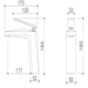 Misturador Monocomando Para Lavatório Bica Baixa Kr577 Azul Matte Kromma - 452f3b5a-2348-446a-8180-2faecaa8c200