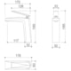 Misturador Monocomando Para Lavatório Bica Baixa Kr577 Branco Matte Kromma - 120e8a10-4e45-484a-867b-f73c11de41c2