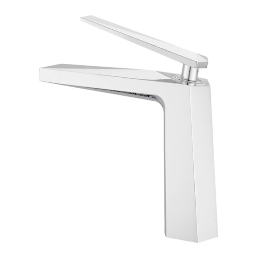 Misturador Monocomando Para Lavatório Bica Baixa Kr577 Branco Matte Kromma - Imagem principal - 9de9c8ce-14f3-4aa0-acfa-fd24034b4819