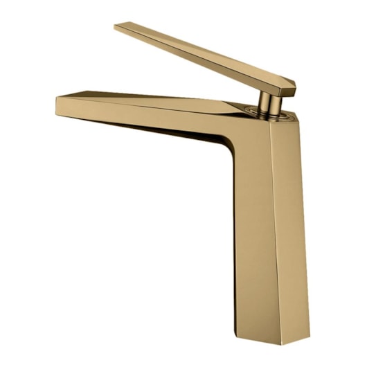 Misturador Monocomando Para Lavatório Bica Baixa Kr577 Champagne Matte Kromma - Imagem principal - 1aa4d58a-2734-4e95-9e2b-3559f8e5bf3f