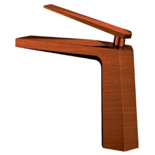 Misturador Monocomando Para Lavatório Bica Baixa Kr577 Cobre Escovado Kromma - Imagem principal - 885d29cb-5b98-48bf-b194-fce82b92a68c