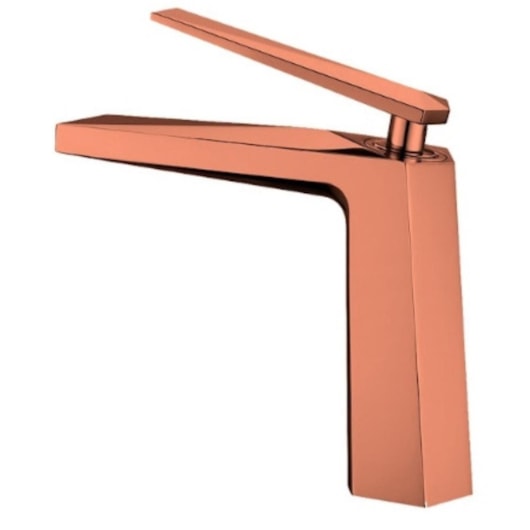 Misturador Monocomando Para Lavatório Bica Baixa Kr577 Coral Light Matte Kromma - Imagem principal - ea6f0f06-c626-4195-a3e9-9b204a7c2938