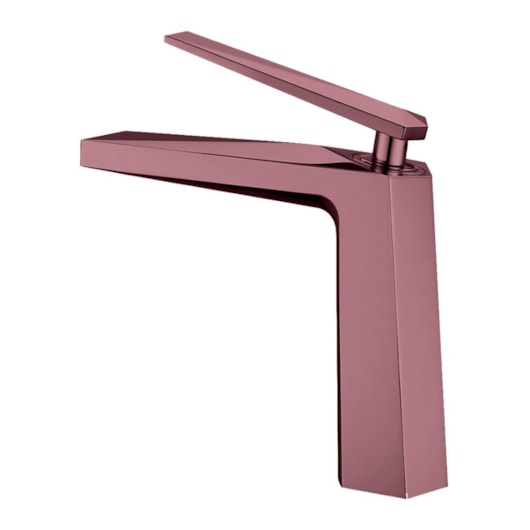 Misturador Monocomando Para Lavatório Bica Baixa Kr577 Rosê Matte Kromma - Imagem principal - 62aefb89-2c8e-4725-aec3-e9cdab691869