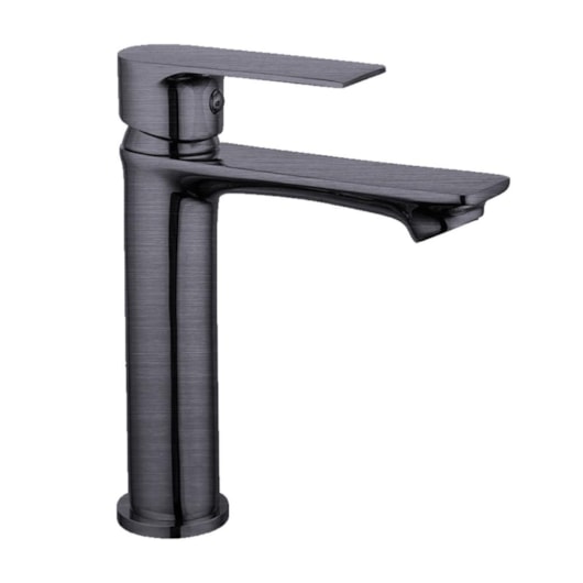 Misturador Monocomando Para Lavatório Bica Baixa Kr675n Titânio Escovado Kromma - Imagem principal - afe37c57-94eb-432e-a626-da38bb342231