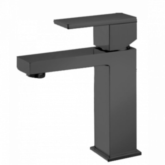 Misturador Monocomando Para Lavatório Bica Baixa Rb1805nb Black Matte Rubinettos - Imagem principal - a50b6630-3013-4960-9ffa-6ec7dc9105f0