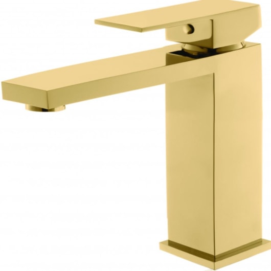 Misturador Monocomando Para Lavatório Bica Baixa Rb1806n Dourado Rubinettos - Imagem principal - dc8bf939-729a-4a8b-830f-5ef519fe4e8d
