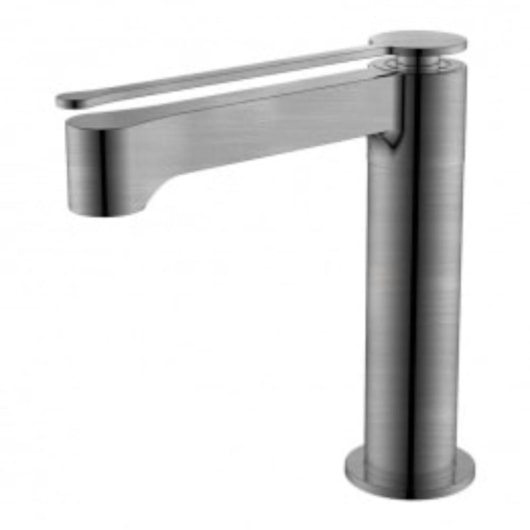 Misturador Monocomando Para Lavatório Bica Baixa Rb8317 Aço Escovado Rubinettos - Imagem principal - e5a1bc01-dde7-4b05-9d08-794ea6806697