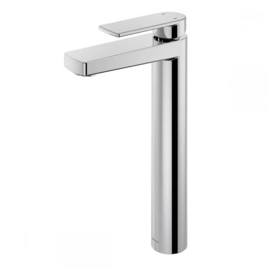 Misturador Monocomando Para Lavatório De Mesa Argon Bica Alta Cromada Docol - Imagem principal - e5a55d1e-3a50-4d7e-b93a-7803e8282925