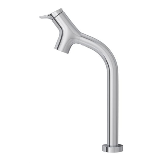 Misturador Monocomando Para Lavatório De Mesa Bica Alta Gama Cromado Deca - Imagem principal - 3ddd484c-1a44-4787-a82e-42642844ac8c