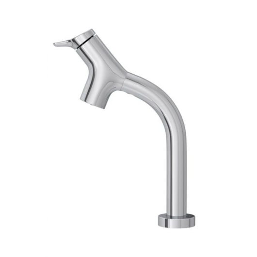 Misturador Monocomando Para Lavatório De Mesa Bica Baixa Gama Cromado Deca - Imagem principal - cd41c6b2-a2f1-4ad0-b555-fe90a61bf26e