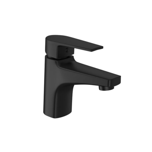 Misturador Monocomando Para Lavatório De Mesa Bica Baixa Level Black Matte Deca - Imagem principal - dc61df1d-6916-48f1-afa8-9de80c119422