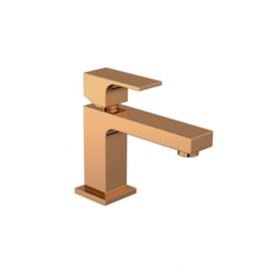 Misturador Monocomando Para Lavatório De Mesa Bica Baixa Unic 2875 Red Gold Deca