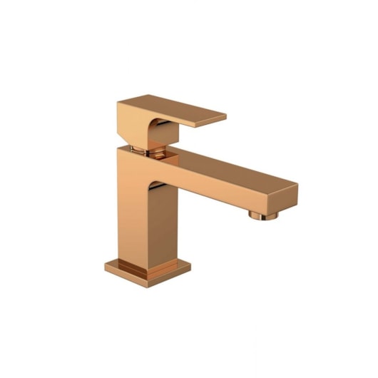 Misturador Monocomando Para Lavatório De Mesa Bica Baixa Unic 2875 Red Gold Deca - Imagem principal - 58129cb1-d57f-45a3-86e3-b03867260e42