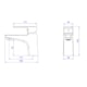 Misturador Monocomando Para Lavatório De Mesa Bica Baixo Level Cromado Deca - fc837837-60a0-4054-8f7b-73864b5ef752