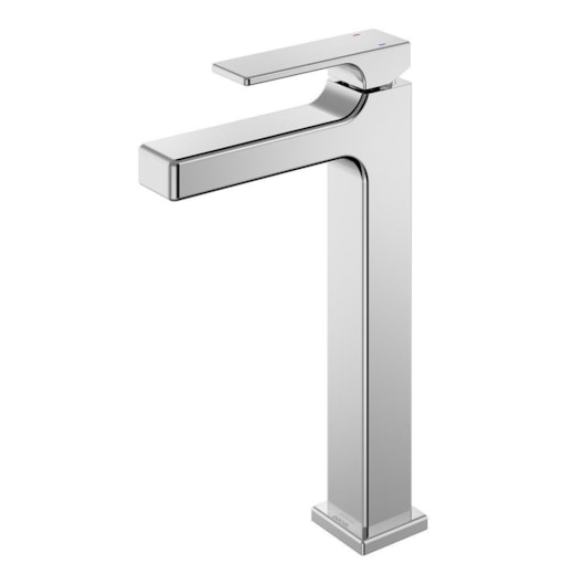 Misturador Monocomando Para Lavatório De Mesa Edge Bica Alta Cromada Docol - Imagem principal - 7cf57ce5-5e0d-4855-a34a-dd6d1ad07857