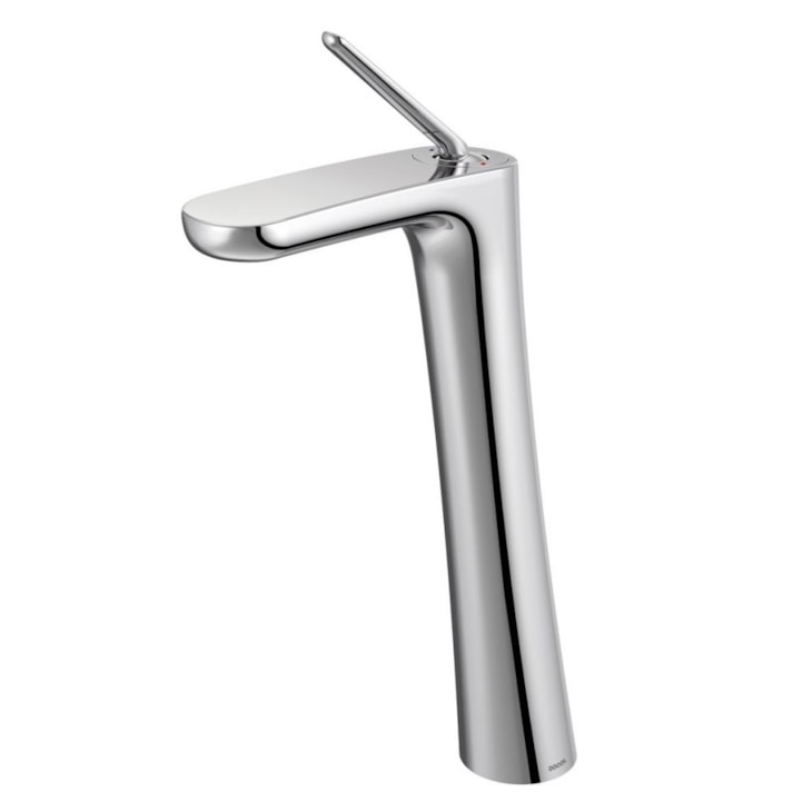 Misturador Monocomando Para Lavatório De Mesa Kaila Bica Alta Cromada Docol