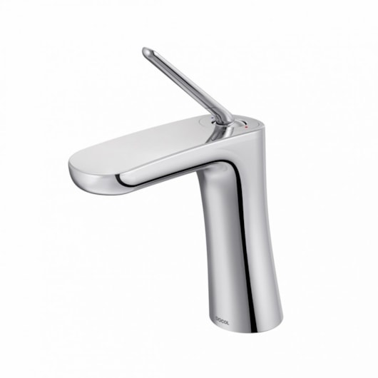 Misturador Monocomando Para Lavatório De Mesa Kaila Bica Baixa Cromada Docol - Imagem principal - 5ae5d01a-4f41-46b6-9b52-ced240d453ab