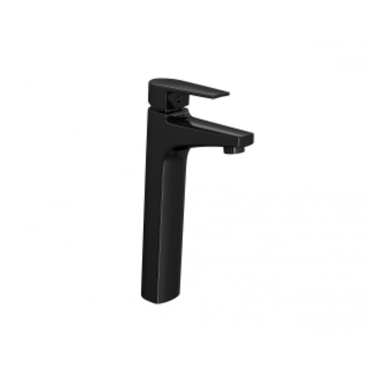 Misturador Monocomando Para Lavatório De Mesa Level Bica Alta Black Noir Deca - Imagem principal - 0086eb59-aa99-4663-83a3-ba97be28b408