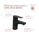 Misturador Monocomando Para Lavatório De Mesa Level Bica Baixa Black Noir Deca - 2a9949ea-5213-404f-ab9b-a58b6ba5ddd8