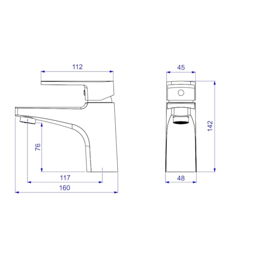 Misturador Monocomando Para Lavatório De Mesa Level Bica Baixa Black Noir Deca - Imagem principal - 768df422-7af7-42f9-a6e1-22b98da47d98