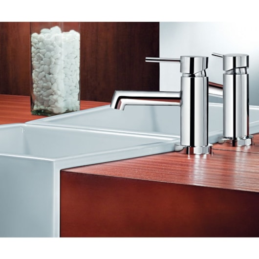 Misturador Monocomando Para Lavatório De Mesa Monet Bica Baixa Cromado Docol - Imagem principal - ded3842f-6718-4f15-b779-95d1a6dae9e0