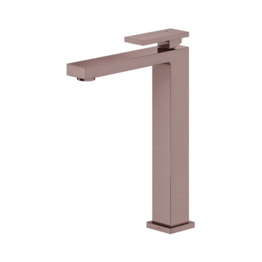 Misturador Monocomando Para Lavatório De Mesa New Edge Bica Alta Cobre Escovado Docol - Imagem principal - 5e51b2b0-2fd1-44ec-99a1-8842da91d69c