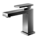 Misturador Monocomando Para Lavatório De Mesa New Edge Bica Baixa Grafite Polido Docol - 1bfa0d98-0687-4d9f-84d4-2cfda32c7e06