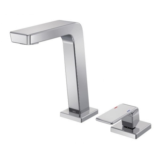Misturador Monocomando Para Lavatório De Mesa Vougan Bica Baixa Cromada Docol - Imagem principal - f76ac96b-84a7-4137-b8ca-c23d216e135d