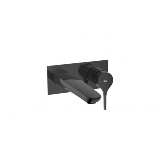Misturador Monocomando Para Lavatório de Parede Insígnia Titanium Black Roca - Imagem principal - 14afc54c-544e-47ad-b7ba-e3e5da015625