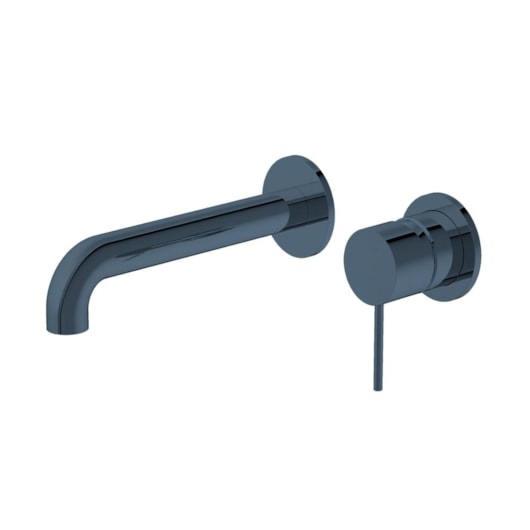 Misturador Monocomando Para Lavatório De Parede Kr469 Azul Matte Kromma - Imagem principal - 29a18723-7c75-4ef9-8d40-c3d39ba8003d
