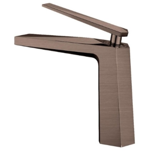 Misturador Monocomando Para Lavatório Para Lavatório Bica Alta Kr578 Bronze Hera Kromma - Imagem principal - 0918916a-ee27-45c9-8612-ed5bbd7b376a
