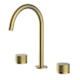 Misturador Para Bancada Duplo Comando  Bica Alta Ouro Escovado Lexxa - 3f11ee1e-6a08-4400-bc6c-403736b3dd3a