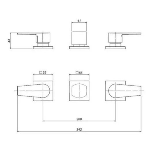 Misturador Para Bidê Level Cromado Deca - Imagem principal - 4d9b7b71-e450-47ea-9c44-d6324df95de7