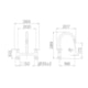 Misturador Para Cozinha De Mesa City Cromada Docol - 7c6a7ca3-b5c2-4999-9501-e4dc81de9ee7