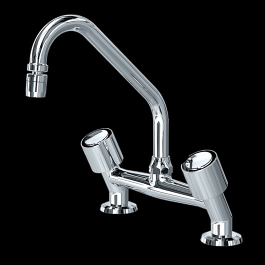 Misturador Para Cozinha De Mesa Ouro Fino 40 Cromada Fani Metais - Imagem principal - 9e405c30-263e-49e3-ae6e-ecd970528788