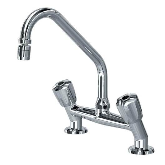 Misturador Para Cozinha De Mesa Prata 50 1256 Cromada Fani Metais - Imagem principal - 3ec1f3dd-c8e2-4cba-b9e6-c2c9a4cdc159